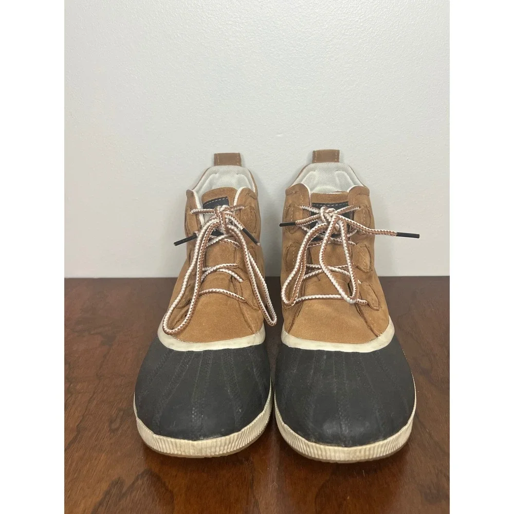 Sorel Out N About III Waterproof Duck Boots Women's US 10.5 Brown Gorpcore